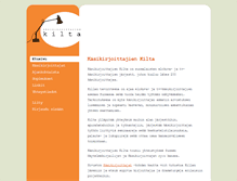 Tablet Screenshot of kkilta.fi